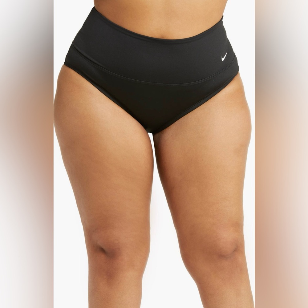 NWT Nike High Waist Banded Bikini Swim Bottom 2x